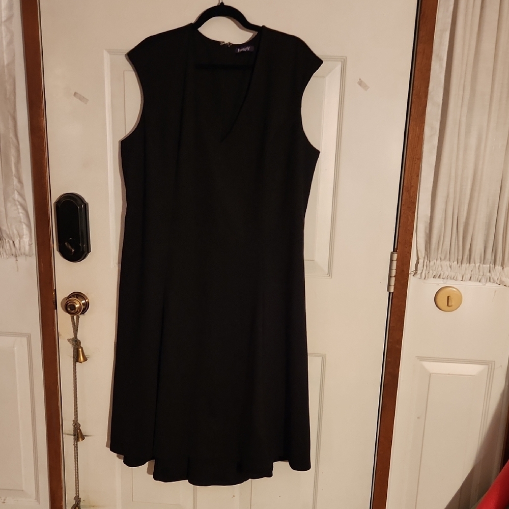 Elegant Black Sleeveless Dress